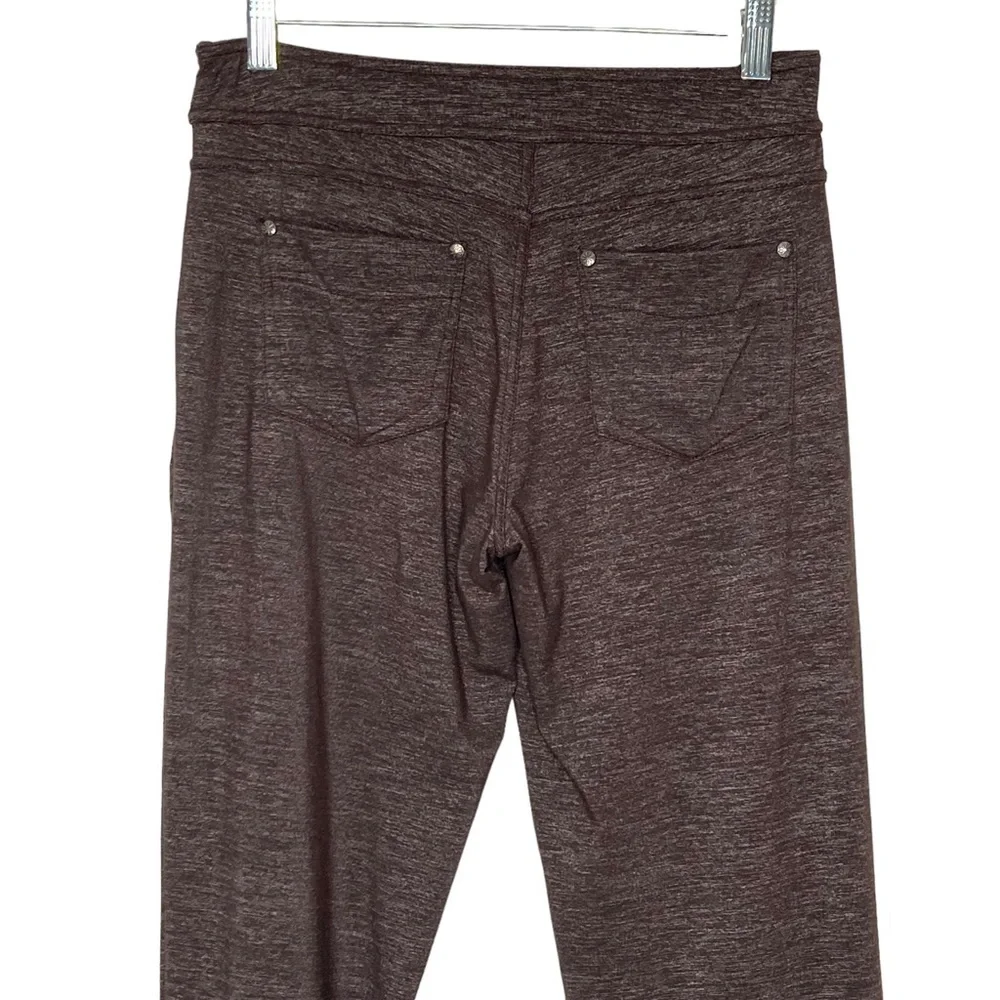 Athleta Brown Flared Yoga Pants Sz S - Picture 5 of 8